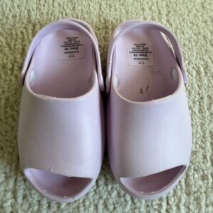 Kids Pink Slip-On Shoes